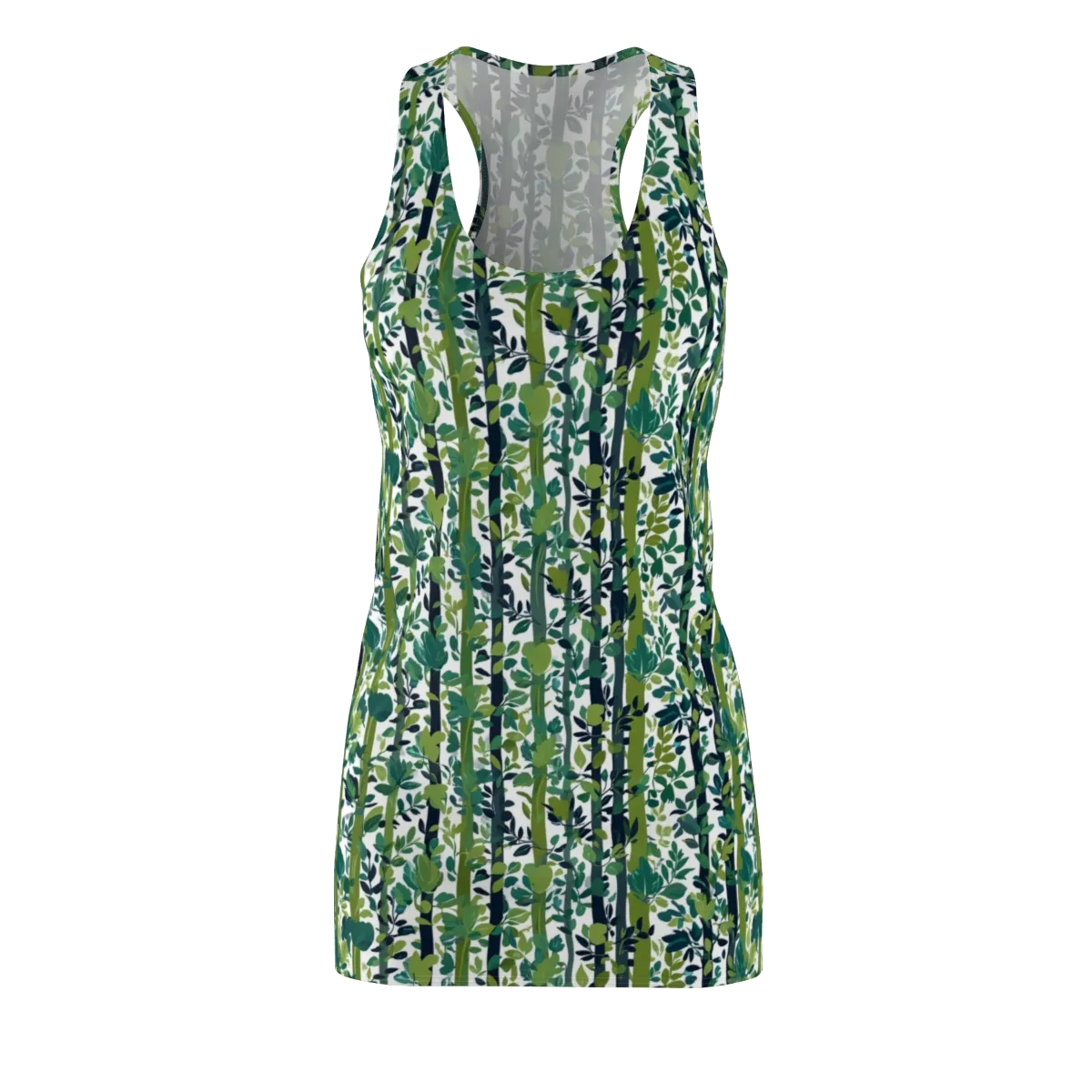 Bamboo Canopy on Racerback Dress — Front