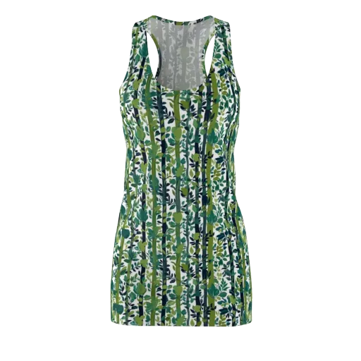 Bamboo Canopy on a Racerback Dress