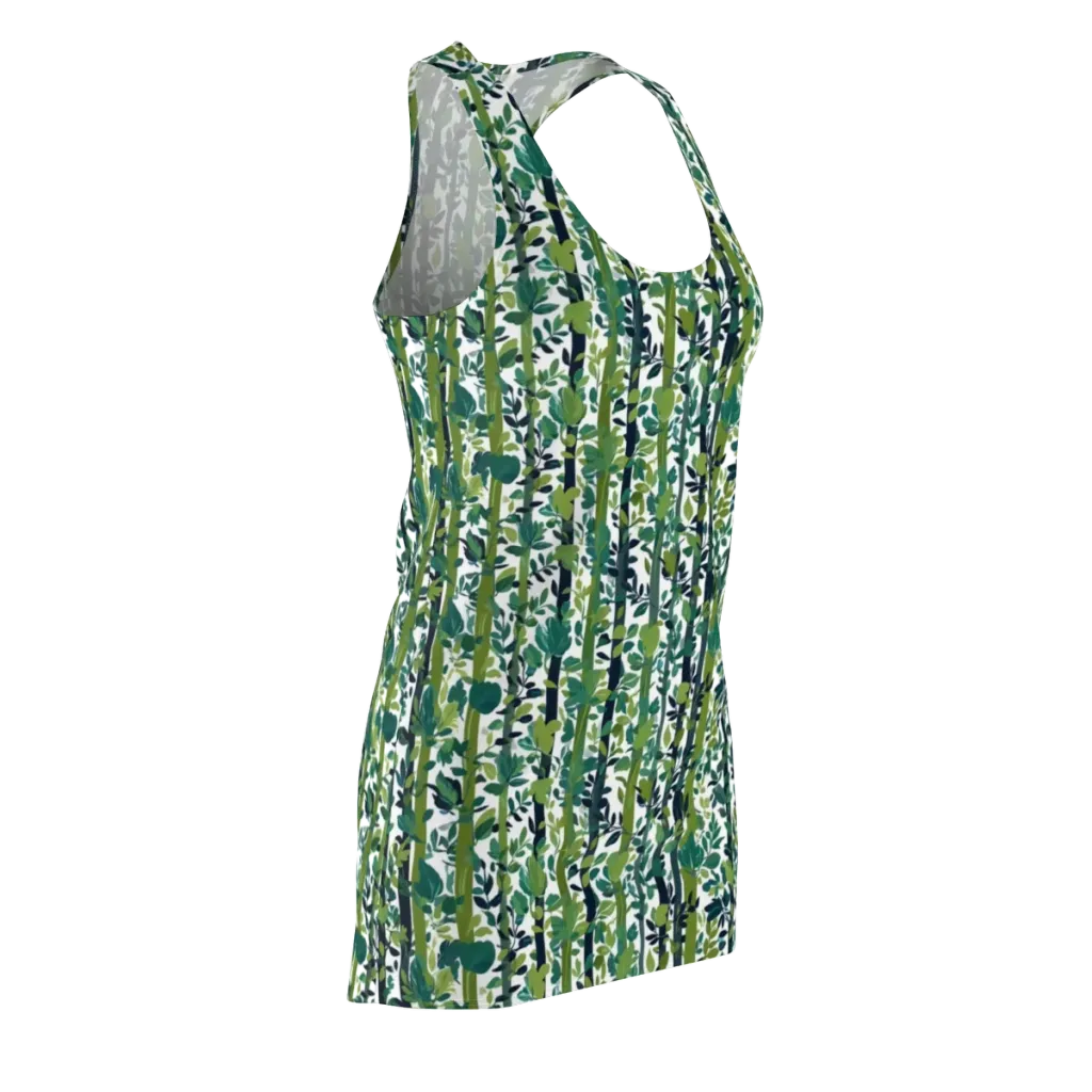 Bamboo Canopy on Racerback Dress — Front Side