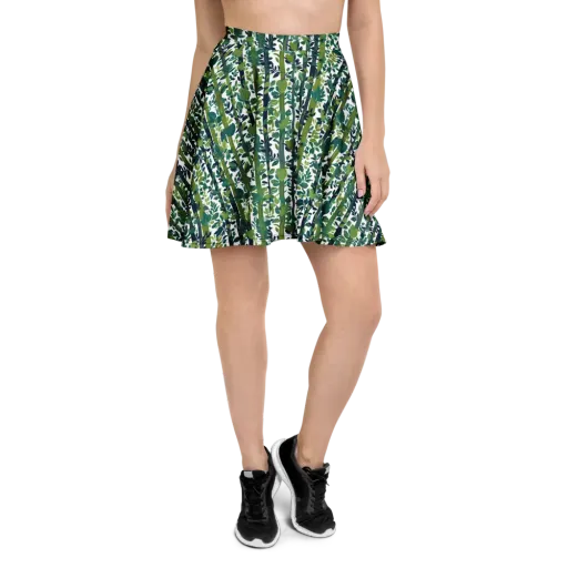 Bamboo Canopy on a Skater Skirt