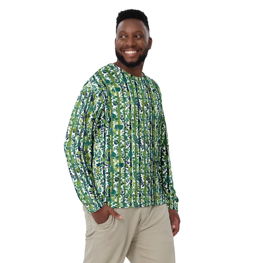 Bamboo Canopy on Sweatshirt — Front