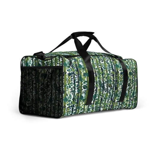 Bamboo Canopy on a Duffle Bag