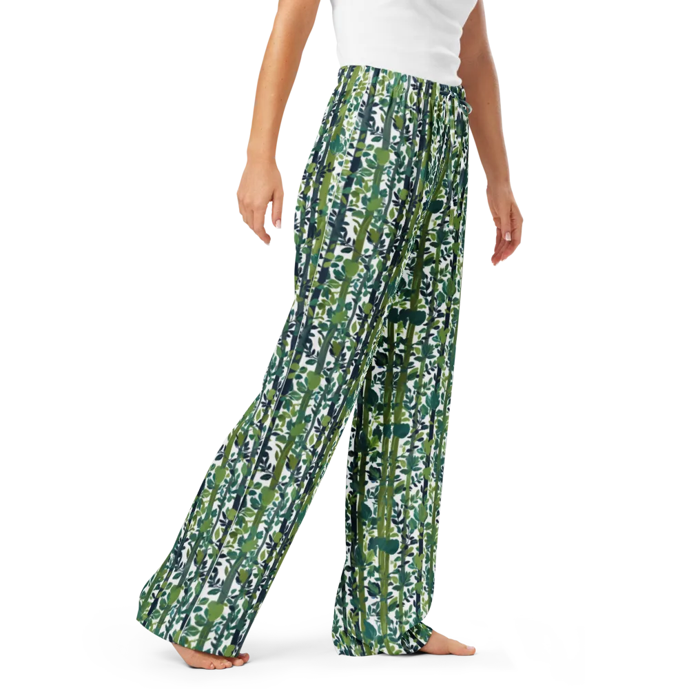 Bamboo Canopy on Women's Pajama Pants — Right Front