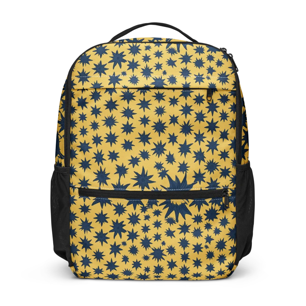 Navy Starfield on Utility Backpack — Front