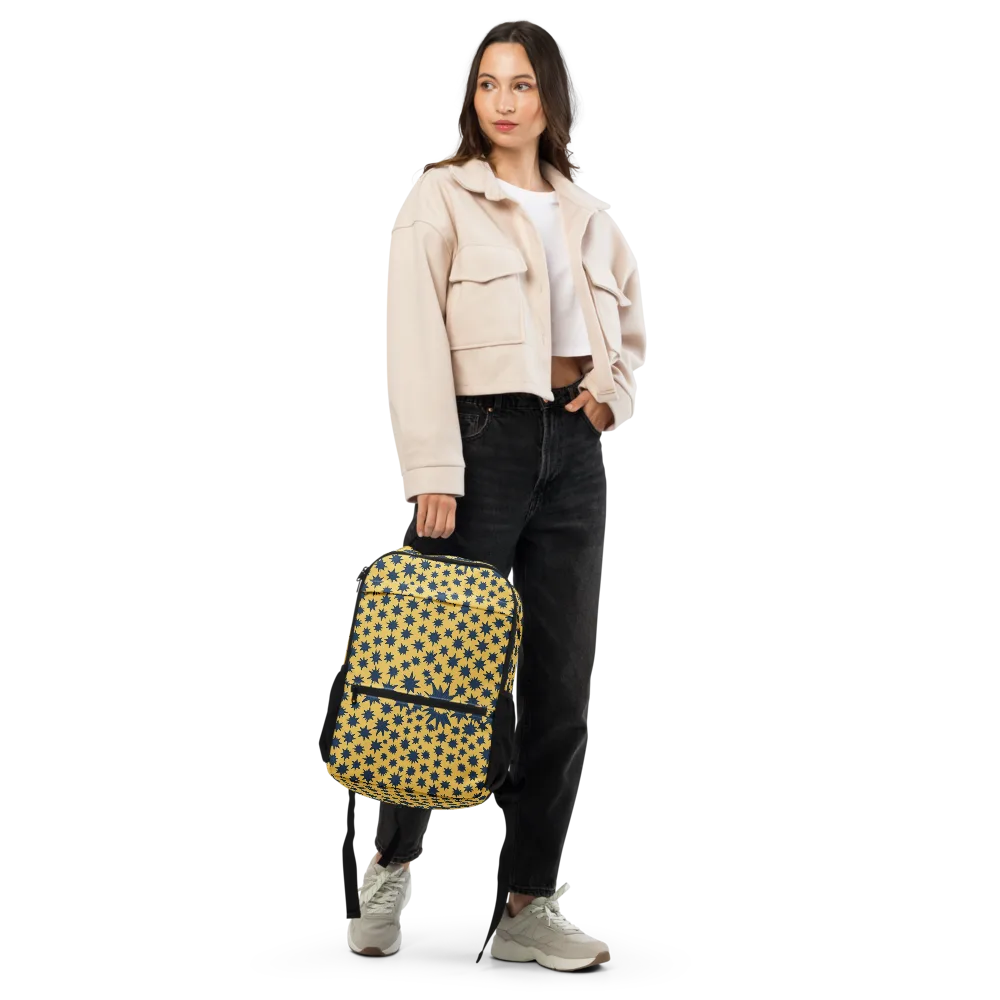 Navy Starfield on Utility Backpack — Front