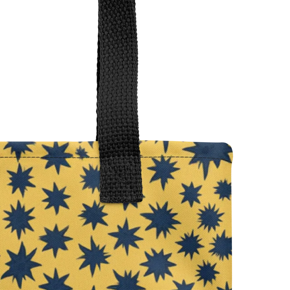 Navy Starfield on Tote Bag — Product details