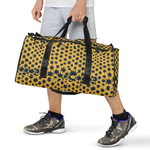 Navy Starfield on a Duffle Bag