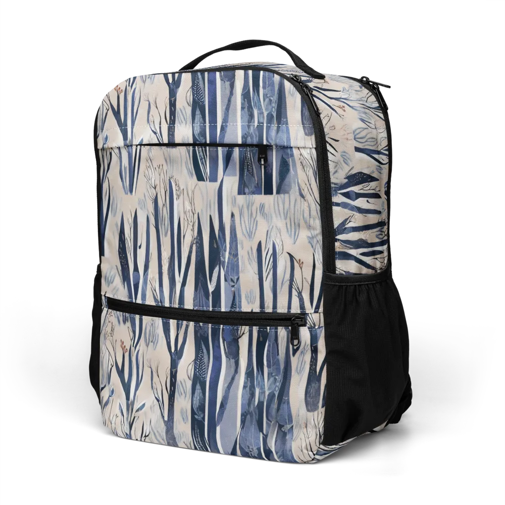 Winter Herbarium on Utility Backpack — Left Front
