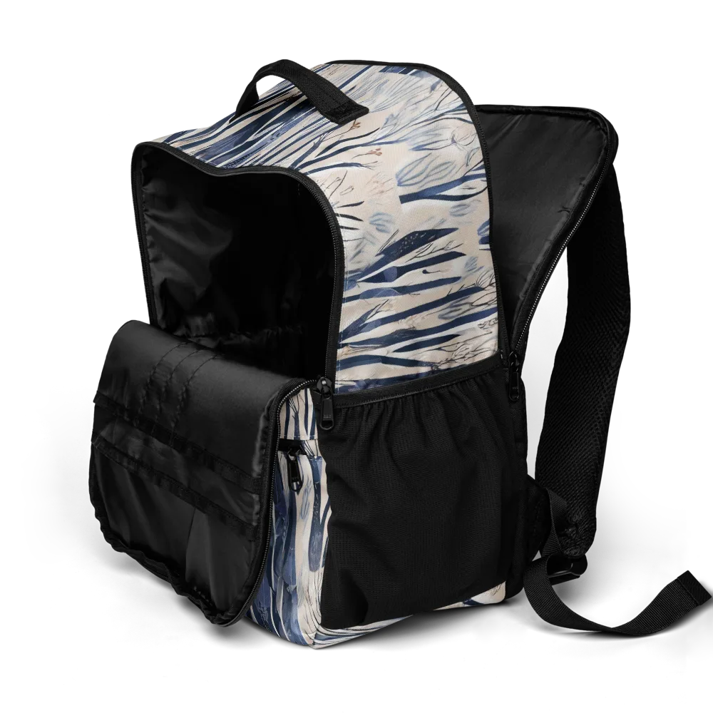 Winter Herbarium on Utility Backpack — Product details 2