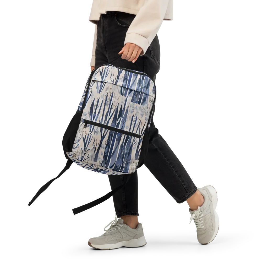 Winter Herbarium on Utility Backpack — Front