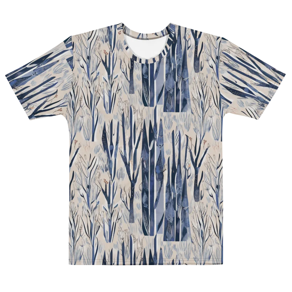 Winter Herbarium on Men's Cotton Crew Neck T-Shirt — Front
