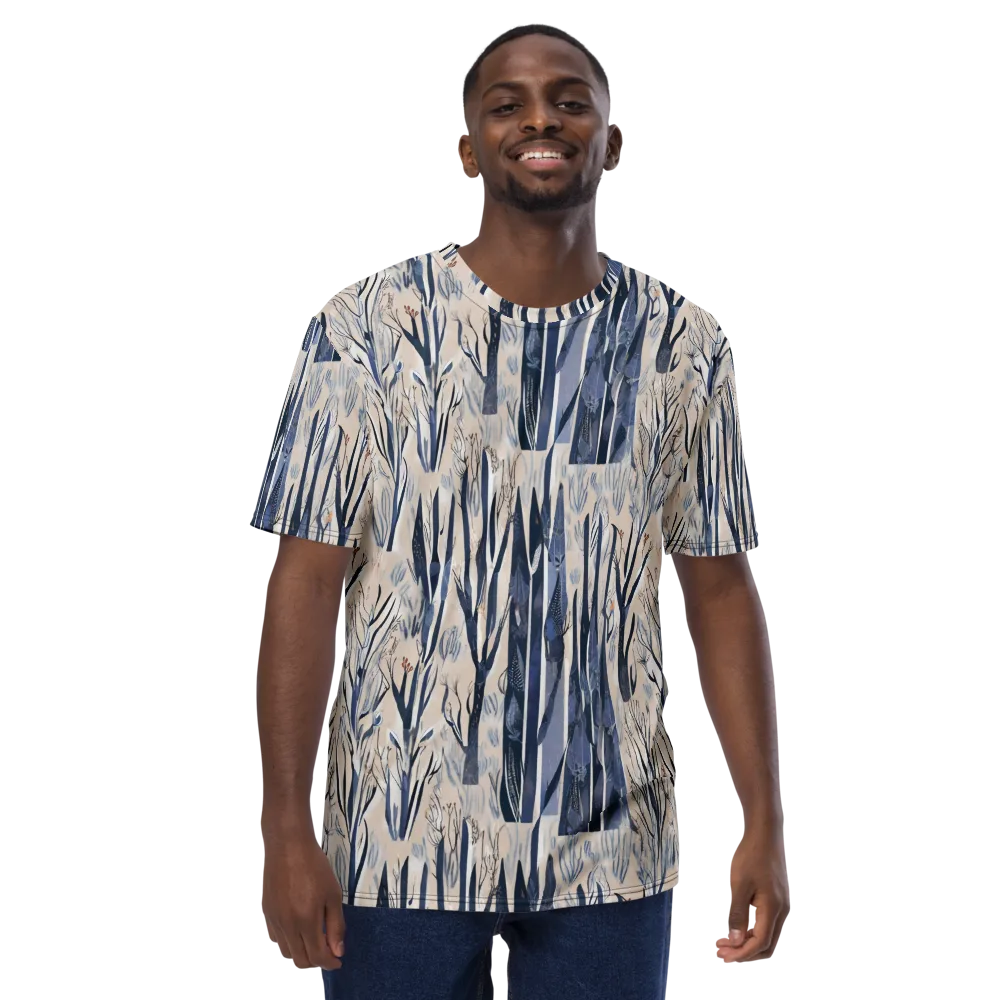 Winter Herbarium on Men's Crew Neck T-Shirt — Front