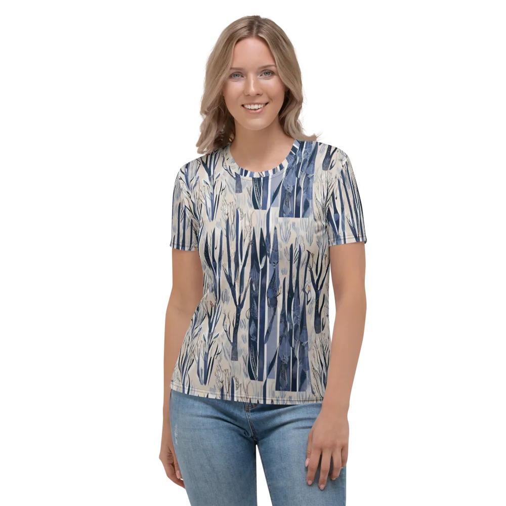 Winter Herbarium on Women's Crew Neck T-Shirt — Front