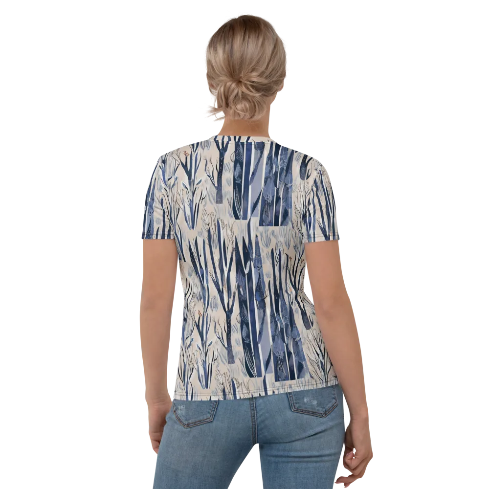 Winter Herbarium on Women's Crew Neck T-Shirt — Back