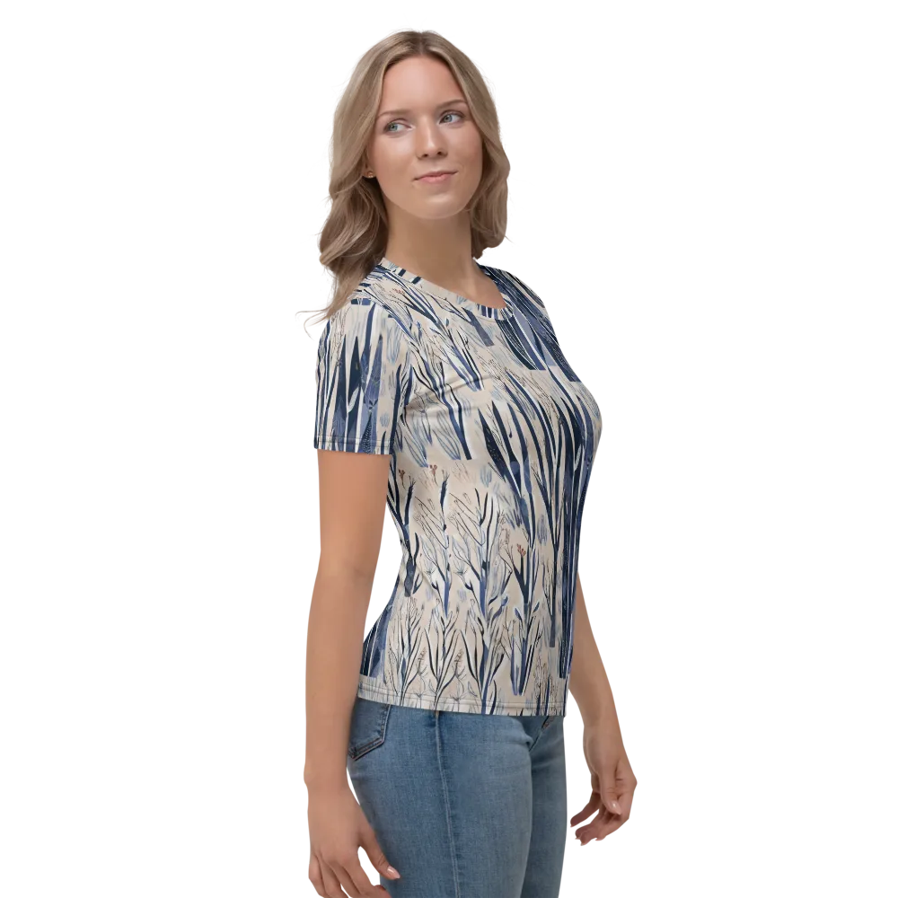 Winter Herbarium on Women's Crew Neck T-Shirt — Right