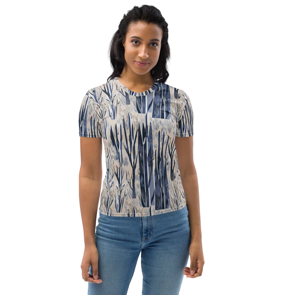 Winter Herbarium on Women's Crew Neck T-Shirt — Front