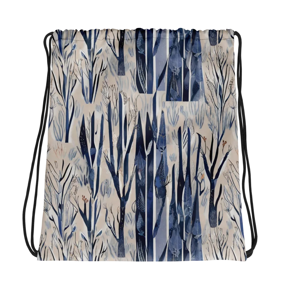 Winter Herbarium on Drawstring Bag — Photo