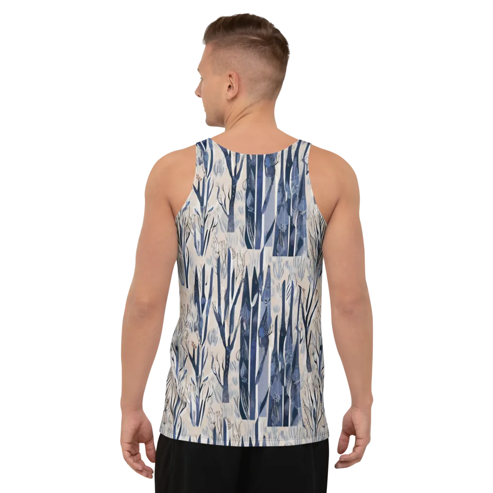 Winter Herbarium on Men's Tank Top — Back