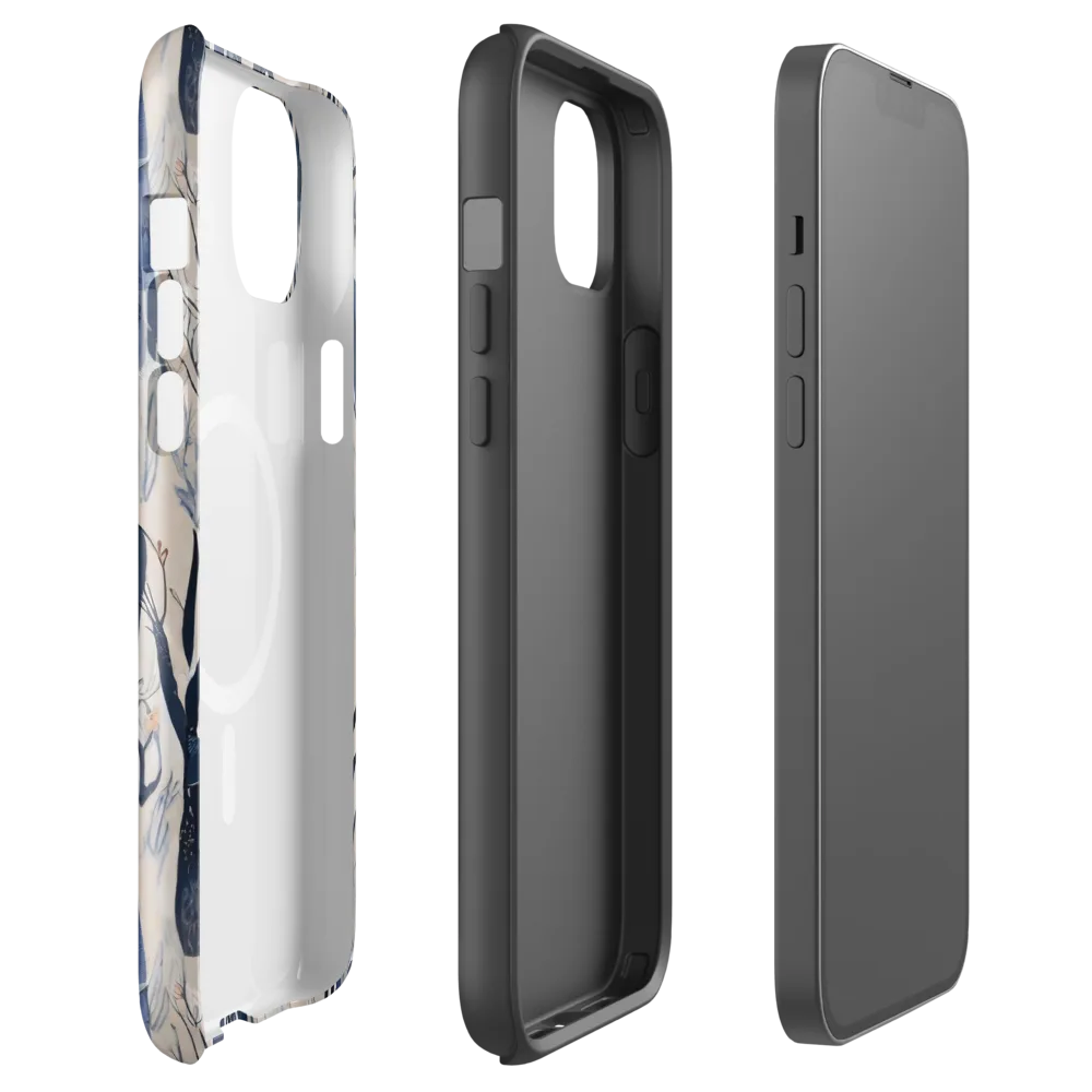 Winter Herbarium on MagSafe Tough Case for iPhone® — Front