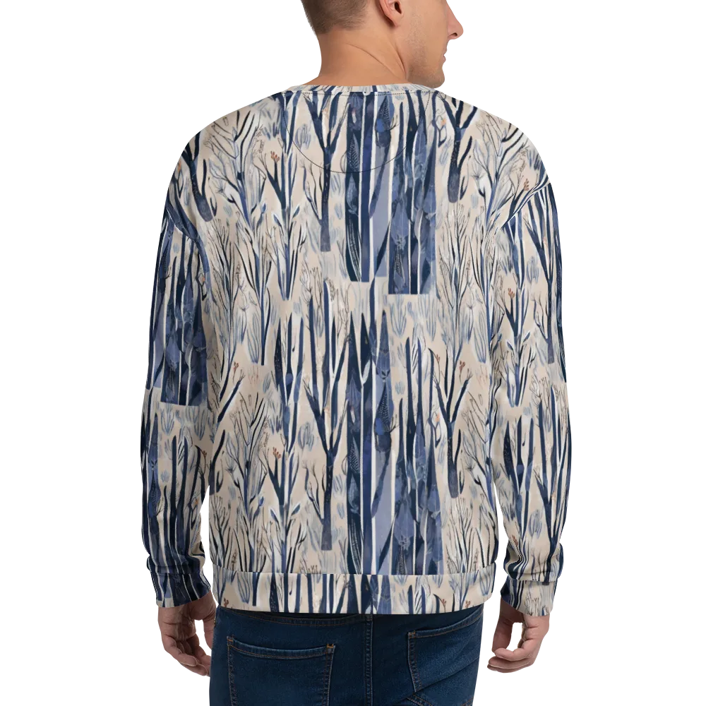 Winter Herbarium on Sweatshirt — Back