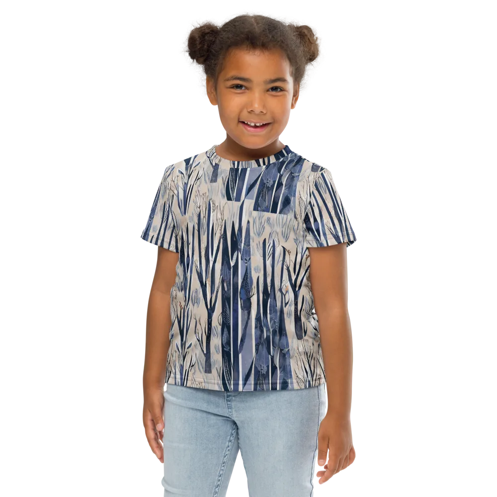 Winter Herbarium on Kids Crew Neck T-Shirt — Front