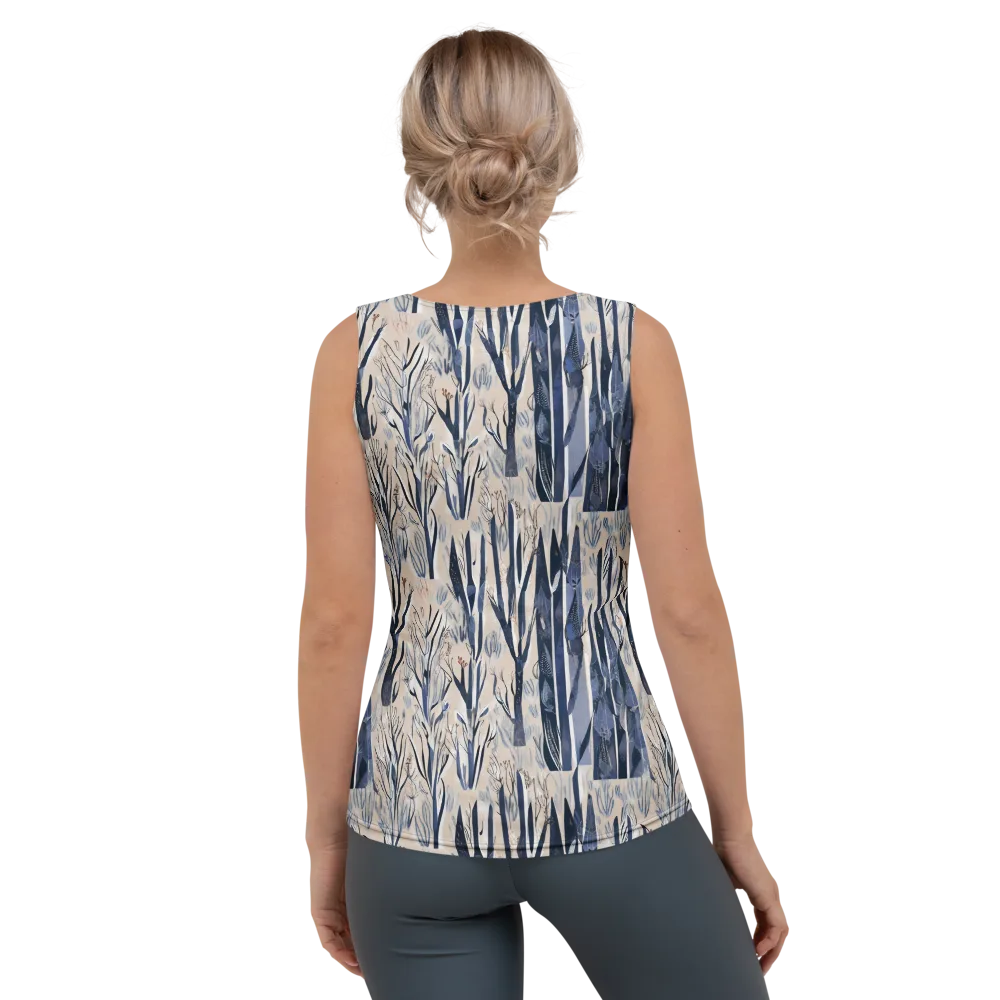 Winter Herbarium on Women's Tank Top — Back