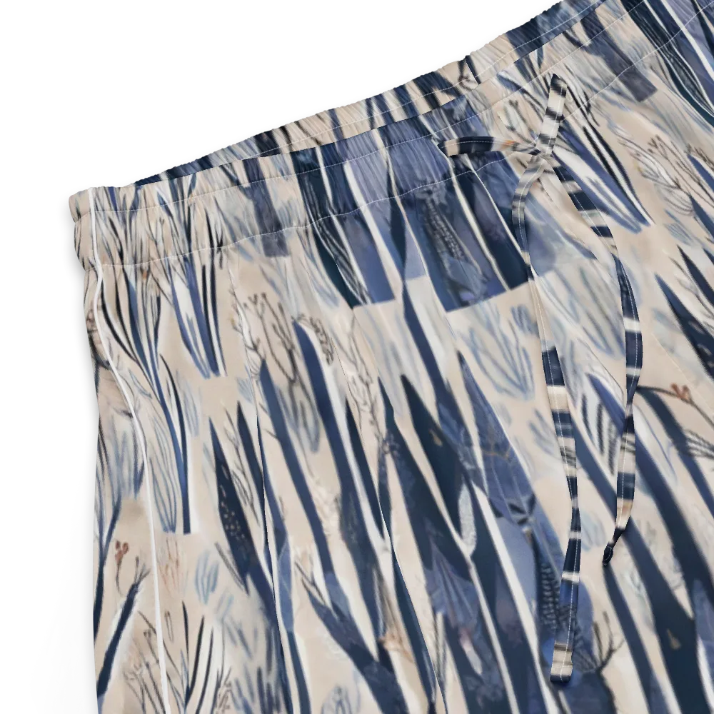 Winter Herbarium on Women's Pajama Shorts — Product details
