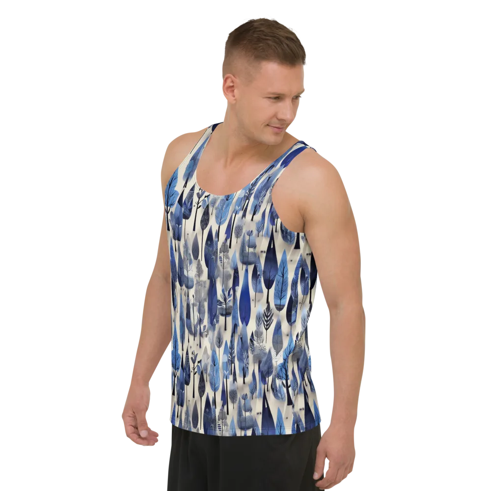Azure Canopy on Men's Tank Top — Left Front