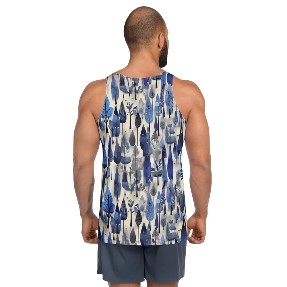 Azure Canopy on Men's Tank Top — Back