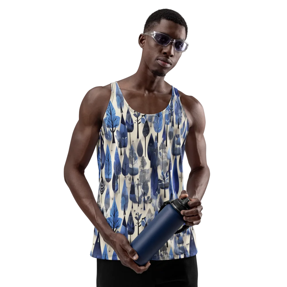 Azure Canopy on Men's Tank Top — Front