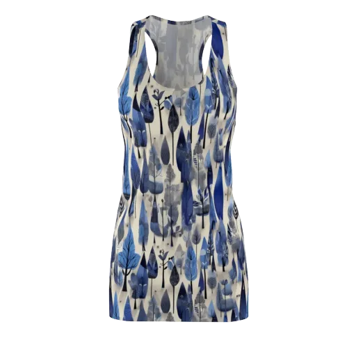Azure Canopy on a Racerback Dress