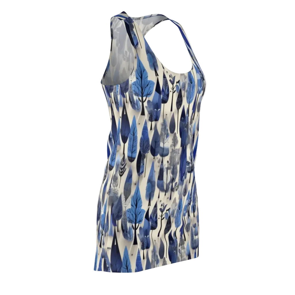 Azure Canopy on Racerback Dress — Front Side