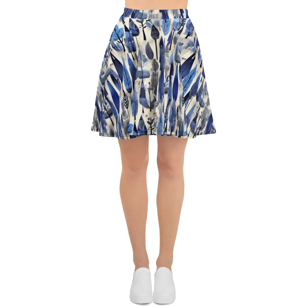 Azure Canopy on Skater Skirt — Front