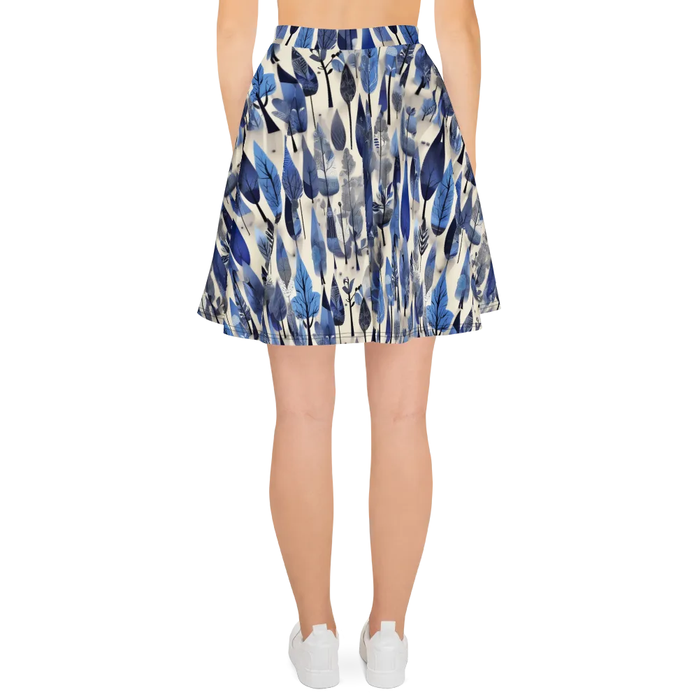 Azure Canopy on Skater Skirt — Back