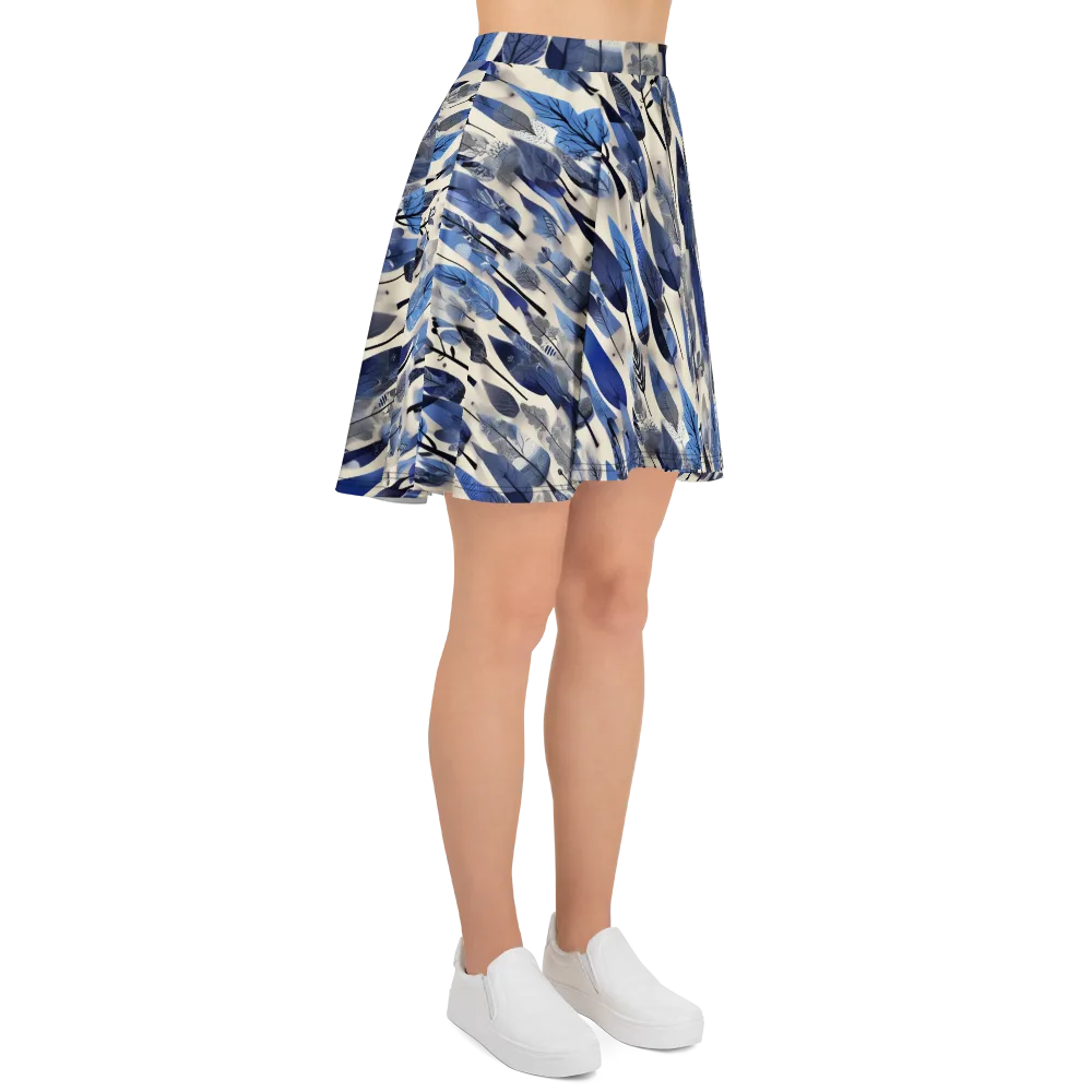 Azure Canopy on Skater Skirt — Right