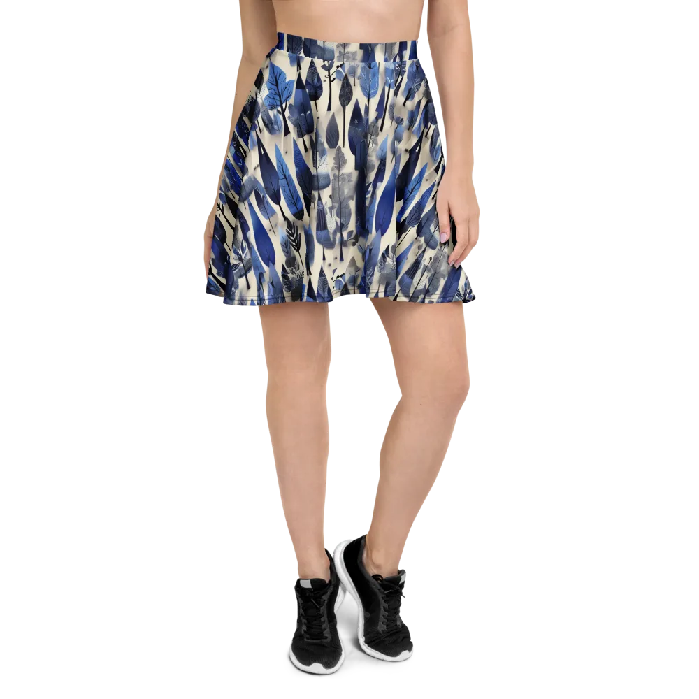 Azure Canopy on Skater Skirt — Front