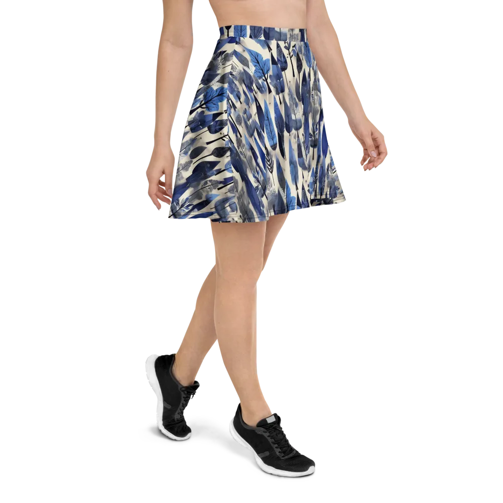 Azure Canopy on Skater Skirt — Right
