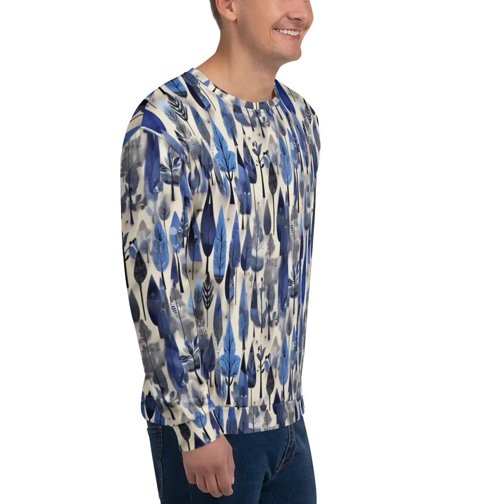Azure Canopy on Sweatshirt — Right Front