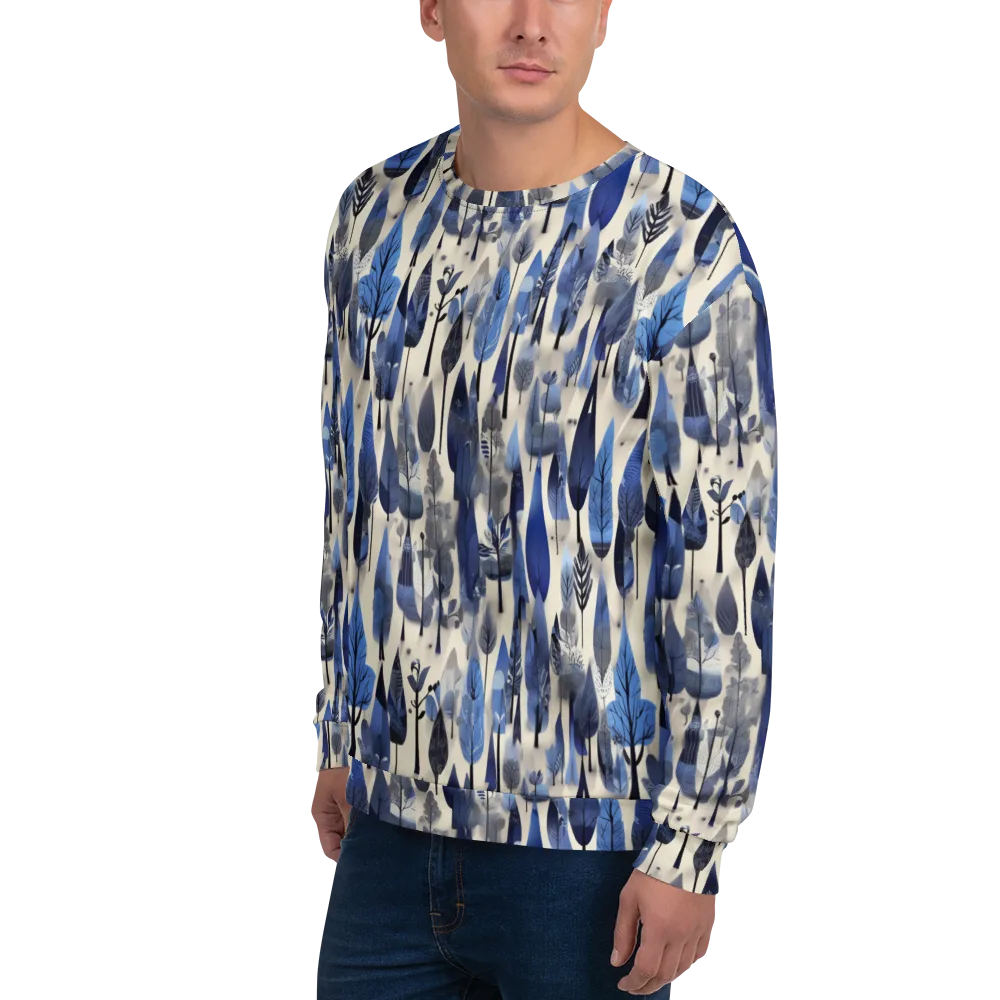 Azure Canopy on Sweatshirt — Left Front