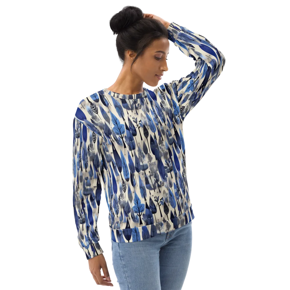 Azure Canopy on Sweatshirt — Right Front