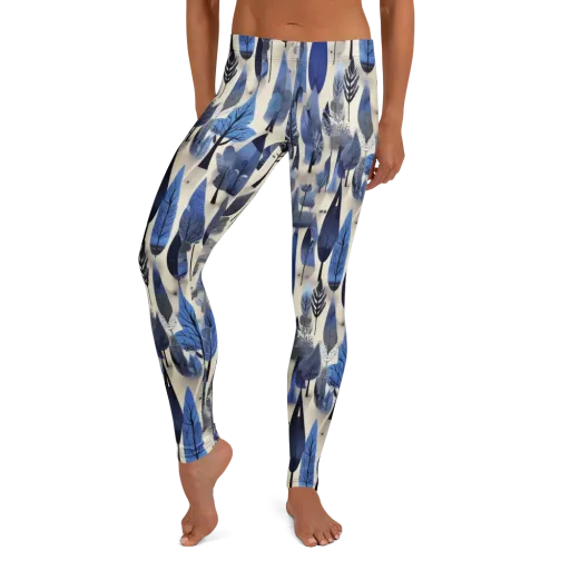 Azure Canopy on a Leggings