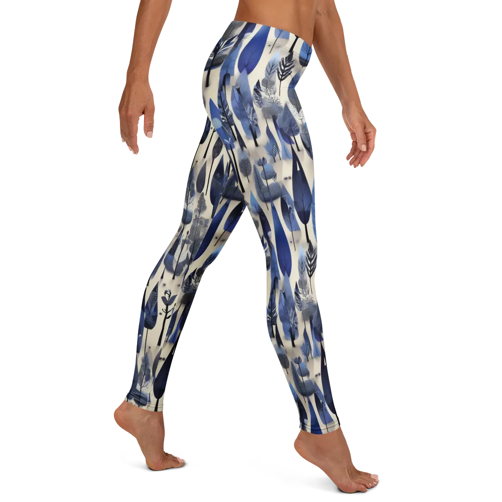 Azure Canopy on Leggings — Right