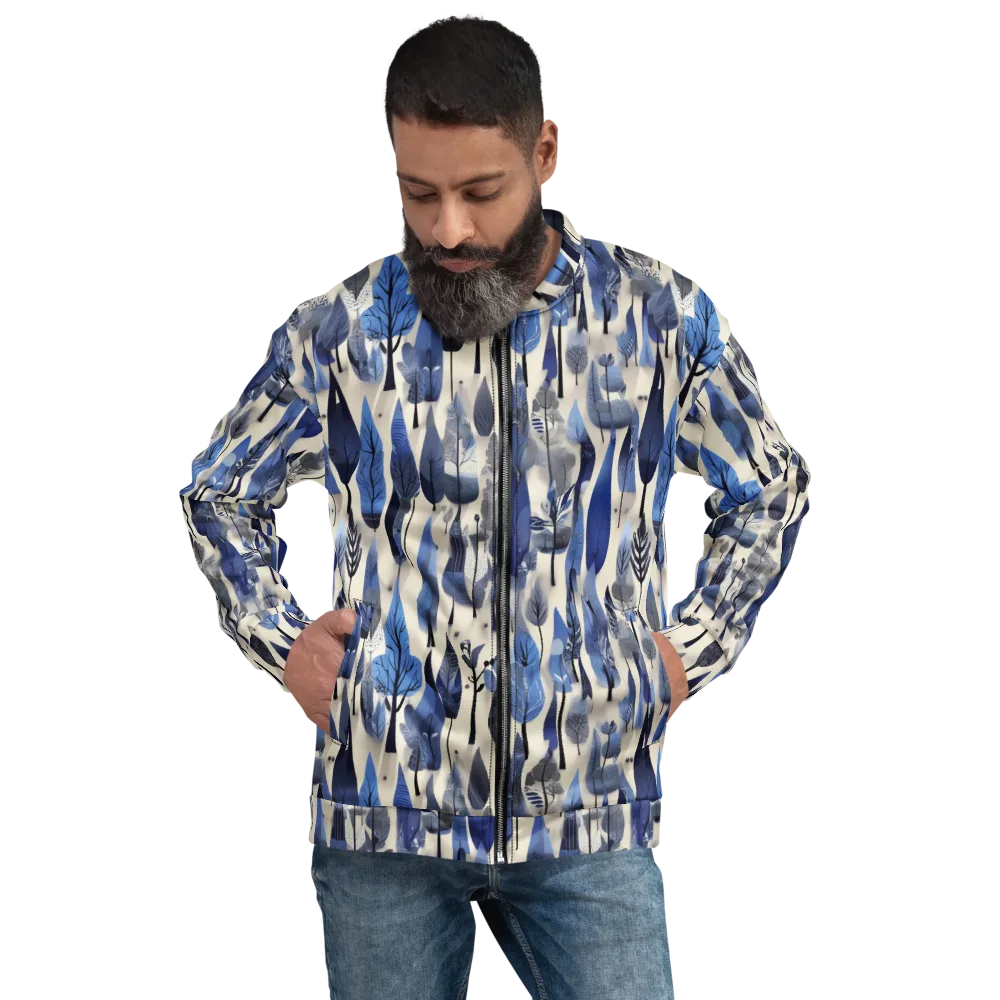 Azure Canopy on Bomber Jacket — Front