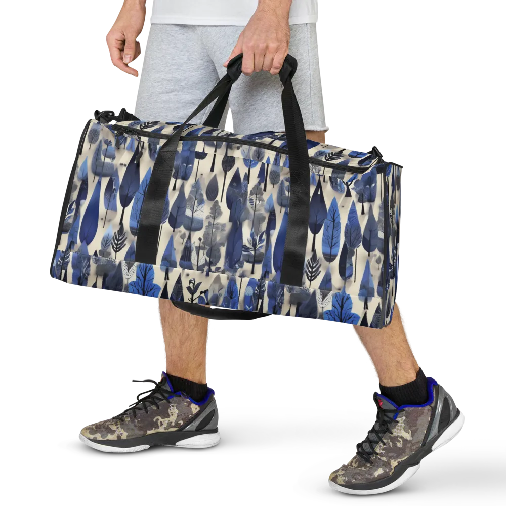 Azure Canopy on Duffle Bag — Front
