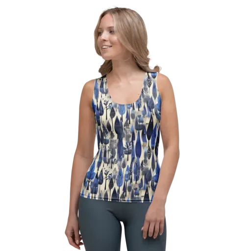 Azure Canopy on a Women's Tank Top