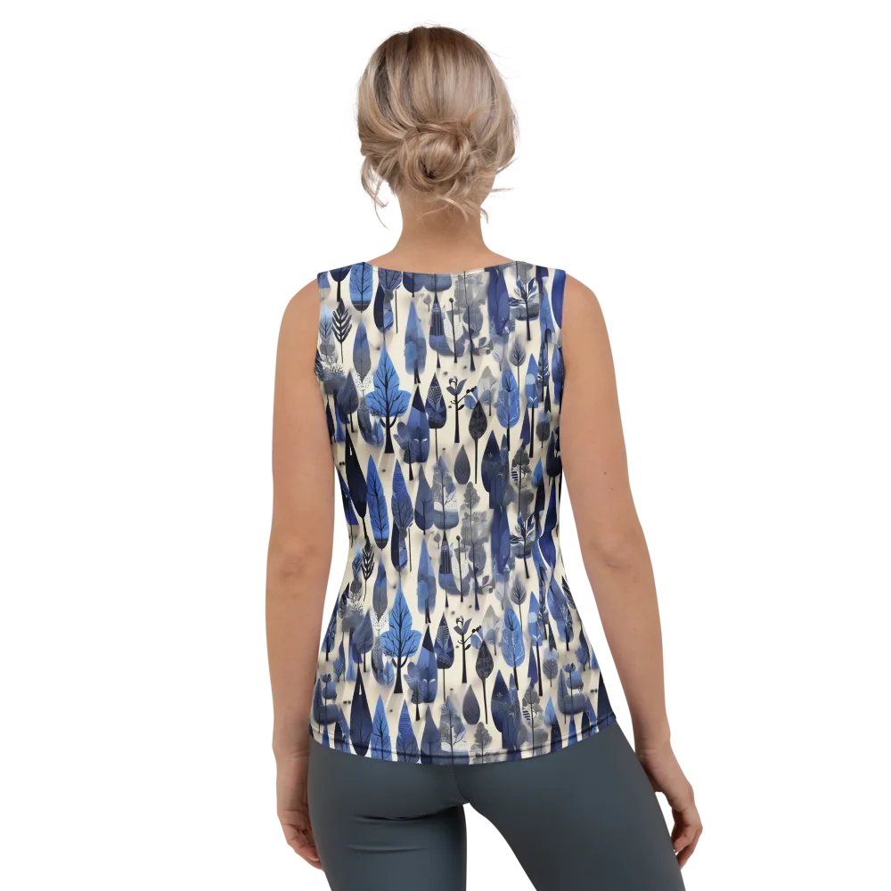 Azure Canopy on Women's Tank Top — Back