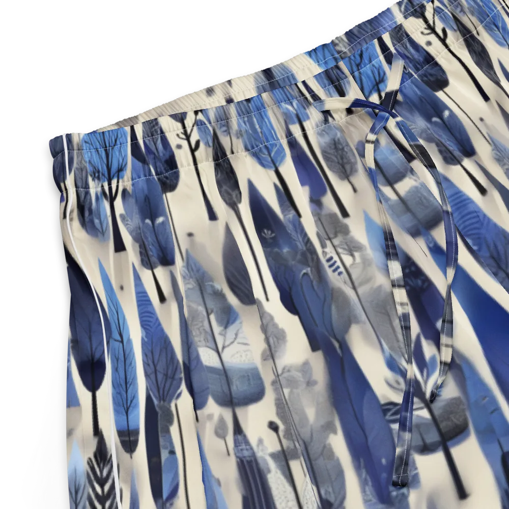 Azure Canopy on Women's Pajama Shorts — Product details