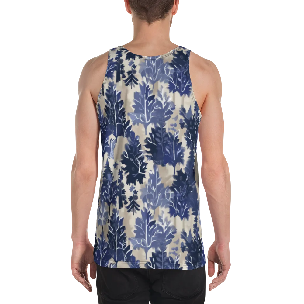Indigo Understory on Men's Tank Top — Back