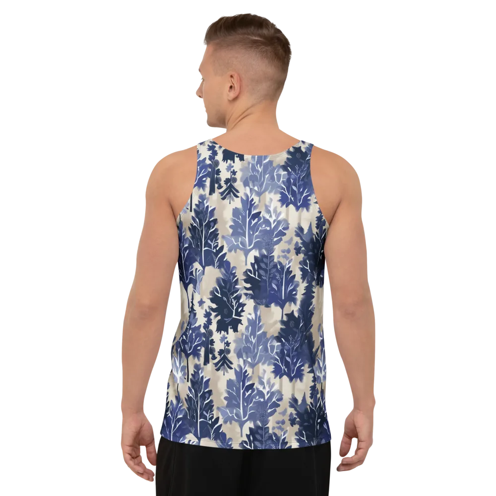Indigo Understory on Men's Tank Top — Back