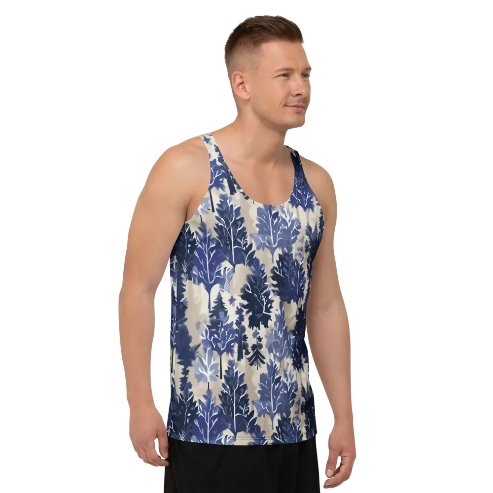 Indigo Understory on Men's Tank Top — Right Front